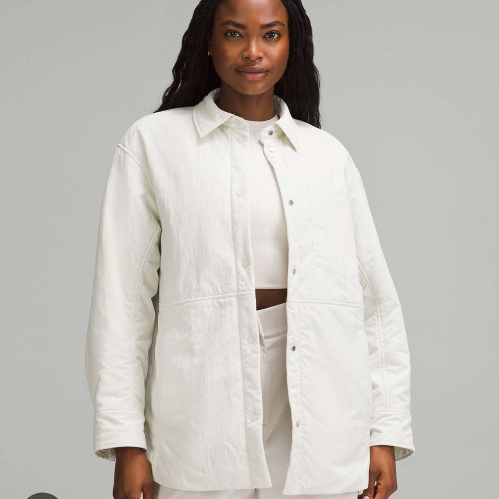 Brand new Lululemon lightweight insulated shirt jacket
